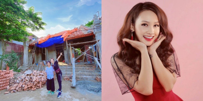 Diễn viên Bảo Thanh hạnh phúc khi xây lại nhà con bà ngoại