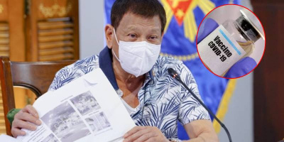 Tổng thống Philippines tình nguyện thử vaccine Covid-19 của Nga