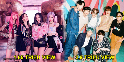 MV mới của BTS đạt gần 2,9 triệu lượt xem công chiếu hiển thị