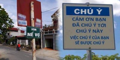 Những tấm biển độc nhất vô nhị chỉ có thể ở Việt Nam