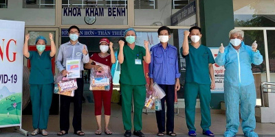 Quảng Nam: 19 bệnh nhân được công bố khỏi bệnh và xuất viện