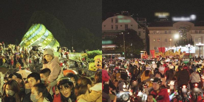 Biển người tấp nập đêm Trung thu Đà Lạt, đông không kém khi giao thừa