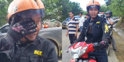Xót xa chồng chạy xe máy hơn 100km để tìm vợ trong vụ sạt lở Trà Leng