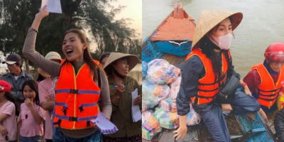 Thúy Diễm bức xúc vì bị so sánh với Thủy Tiên về cách làm từ thiện