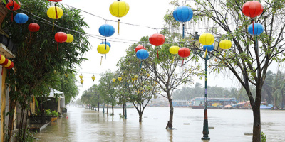 Lần thứ 3 trong tháng 11, mưa lớn khiến Hội An lại ngập trong nước lũ