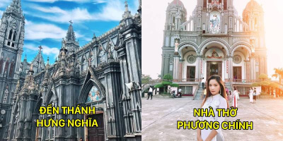 Mê đắm kiến trúc 4 nhà thờ lớn ở Nam Định, đẹp sang chảnh ngỡ trời Âu