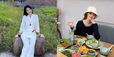 Jolie Nguyễn khoe ảnh tươi tắn ở chùa, đi ăn chay sau scandal