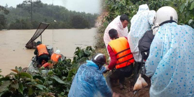 Lâm Đồng: Lũ bất ngờ ập về cuốn trôi 4 du khách, 2 người thoát nạn