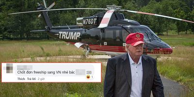 Ông Trump bán trực thăng với giá khởi điểm 18,5 tỷ đồng