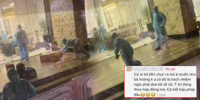 Cô gái than bỏ 25 triệu đồng nhưng không được ai phục vụ ở khu cách ly