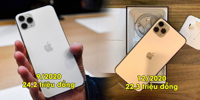 iPhone 11 Pro chính hãng liên tục giảm giá, sắp ngừng bán ở Việt Nam