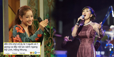 Fan bênh Chi Pu là ca sĩ hát live top 1 sánh ngang Hồng Nhung