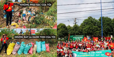 Xanh Việt Nam tổ chức nhặt rác ngày chủ nhật: Hàng ngàn người tham gia