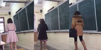 CĐM phát sốt với cô giáo đi dạy 3 năm chưa mặc trùng bộ đồ nào
