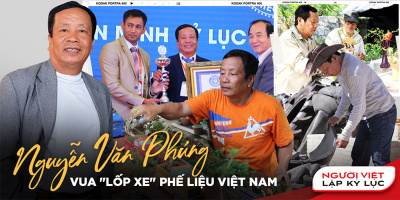 Nguyễn Văn Phúng: Người đàn ông mang “phế liệu” ra thế giới lập Kỷ lục