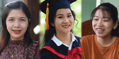 3 cô gái trẻ tốt nghiệp Đại học tình nguyện nhập ngũ