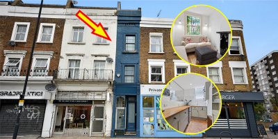 Căn nhà "mỏng nhất nước Anh": Nội thất "chanh sả", bán giá 30 tỉ đồng