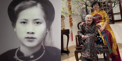 Chiếc nhan sắc visual của cụ bà 101 tuổi xứng danh mỹ nhân Hà thành