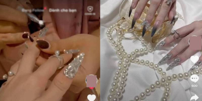 Cô gái "chịu chơi" chi 2,5 triệu đồng làm nail suốt 6 tiếng đón Tết