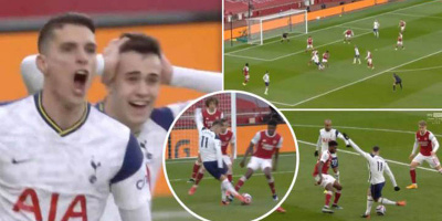 Fan đòi trao giải Pukas cho Lamela sau cú Rabona vào lưới Arsenal