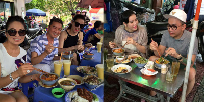 Những quán ăn vỉa hè cứ đi là sẽ gặp được sao Việt nổi tiếng