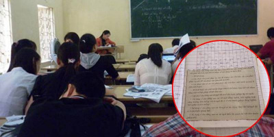 Dân tình tranh cãi vụ học sinh xé sách dán vào vở vì lười ghi bài