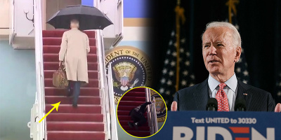 Tổng thống Mỹ Joe Biden lại vấp té khi lên chuyên cơ