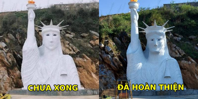 Chủ bức tượng Nữ thần tự do Sa Pa: "Mọi người ném đá tôi rất đau lòng"