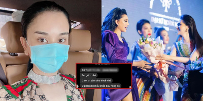 Lâm Khánh Chi khoe tin nhắn Hương Giang lo lắng cho sức khỏe "đàn chị"