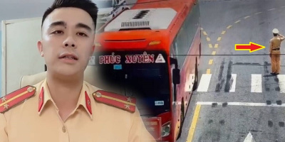 Hé lộ chân dung người CSGT giơ tay chào đoàn xe y tế Quảng Ninh