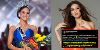 Cựu Miss Universe hối lỗi sau ồn ào mỉa mai Khánh Vân nhận top vote