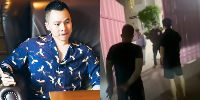 Xôn xao đoạn clip chủ nợ đến biệt thự của Vũ Khắc Tiệp đòi tiền