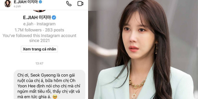 Fan Penthouse tức tối nhắn tin bà cả Lee Ji Ah tiết lộ toàn bộ sự thật