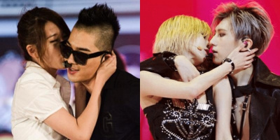 Những màn khoá môi của idol trên sân khấu khiến fan chỉ biết "ôm tim"
