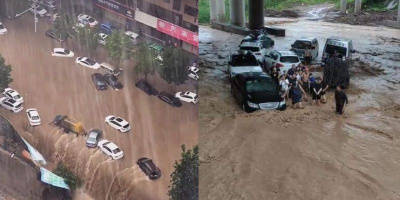 Lũ lụt tiếp tục hoành hành khiến nhiều nơi ở Trung Quốc "hóa biển"