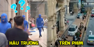 "Cười xỉu" với những màn đua xe giả trân trong phim hành động
