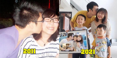 10 năm yêu và cưới, cặp vợ chồng lưu giữ thanh xuân chỉ qua 1 tấm hình