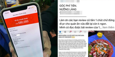 Đi ăn xong chuyển khoản nhầm, quán chưa nhận được tiền còn bị "phốt"