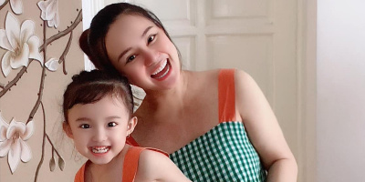 Vy Oanh diện đồ đôi với ái nữ giữa lùm xùm kiện tụng