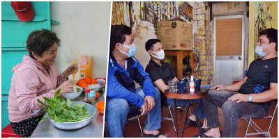 TP.HCM được bán hàng tại chỗ: Có quán để khách ngồi chưa đến nửa tiếng