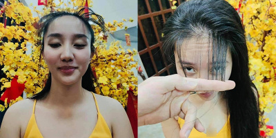 Lê Dương Bảo Lâm giúp vợ chụp ảnh khoe tóc và cái kết bất ngờ