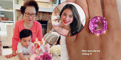 Mẹ chồng Phạm Hương tặng con dâu chiếc nhẫn giá trị khủng