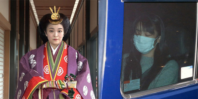 Sau hôn lễ đầy sóng gió cựu công chúa Nhật lặng lẽ về thăm nhà