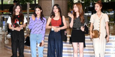 So kè thời trang sân bay của các nhóm nữ K-pop Gen 4