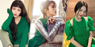 Song Hye Kyo và dàn sao nữ Hàn Quốc đọ sắc với trang phục màu xanh lá
