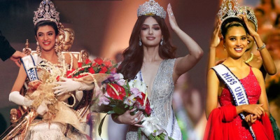 3 người đẹp Ấn Độ đăng quang ngôi vị cao nhất tại Miss Universe