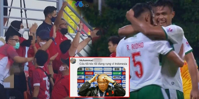 Indonesia: Hoà trận ăn mừng như thắng, CĐV liên tục "cà khịa" HLV Park
