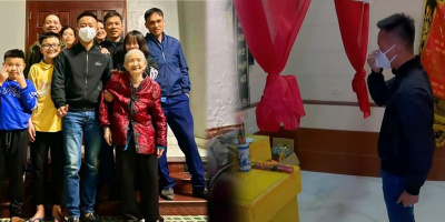 Quang Linh Vlogs xúc động gặp lại gia đình sau 6 năm đi làm xa xứ