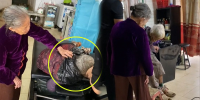 Chị U100 dẫn em gái 81 tuổi đi gội đầu: Dù có già vẫn thương nhau