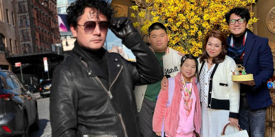 "Vua quảng cáo" Trương Minh Cường mạnh dạn uốn tóc mì tôm ở tuổi 44